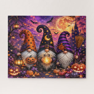 Puzzle de gnome d'Halloween