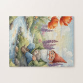 Puzzle de gnome fantaisiste hérisson (Horizontal)