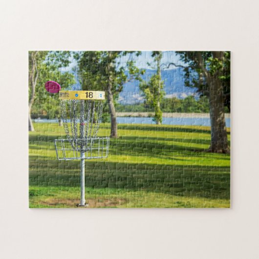 Puzzle de golf sur disque (Horizontal)