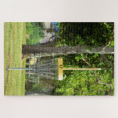 Puzzle de golf sur disque (Horizontal)