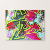 puzzle de graffiti de mur (Horizontal)