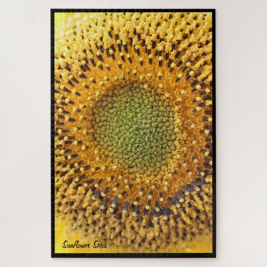 Puzzle de graines de tournesol (Vertical)