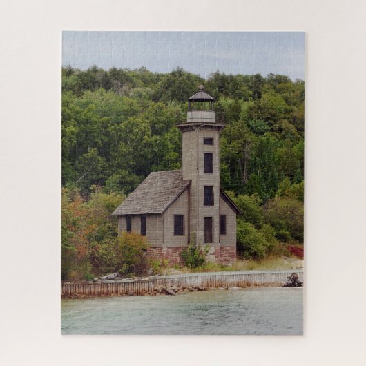 Puzzle de Grand Island East Channel Lighthouse (Vertical)