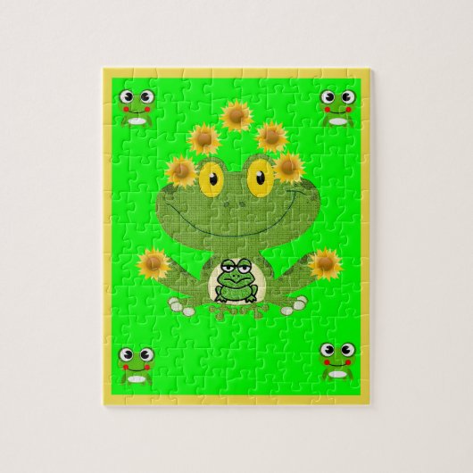 Puzzle de grenouille (Vertical)