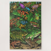 Puzzle de grenouille difficile (Vertical)