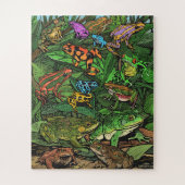 Puzzle de grenouille facile (Vertical)