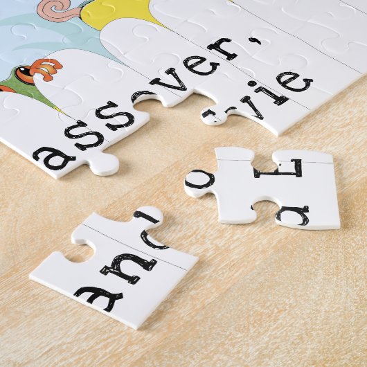 Puzzle de grenouilles à Hoppy Psover (Côté)