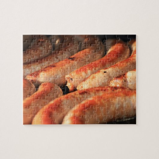 Puzzle de grésillement de saucisse (Horizontal)