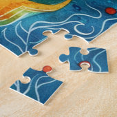 Puzzle de gribouillis à l'aquarelle (Côté)
