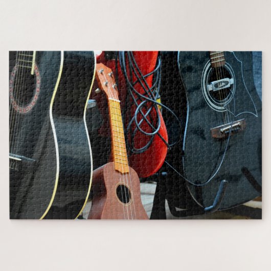 puzzle de guitares acoustiques (Horizontal)