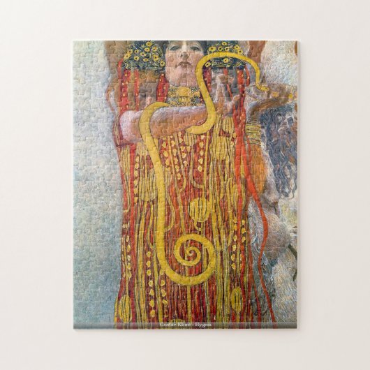 Puzzle de Gustav Klimt - de Hygeia (Vertical)