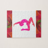 Puzzle de gymnastique pour les filles. (Horizontal)