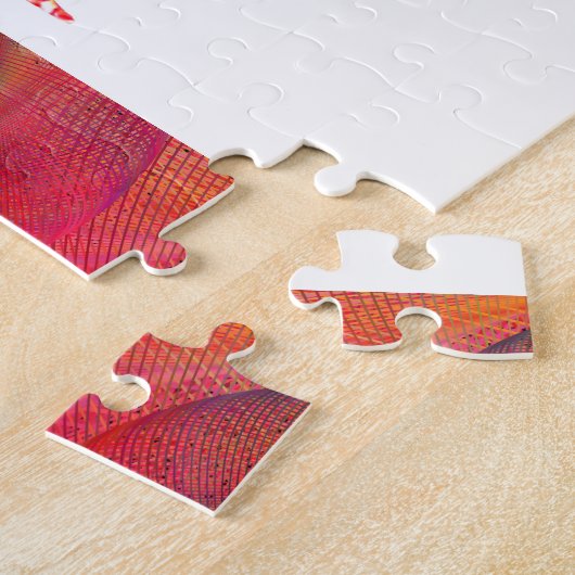 Puzzle de gymnastique pour les filles. (Côté)