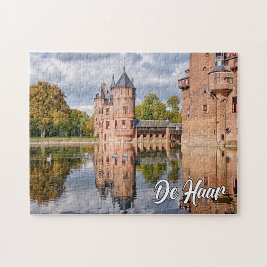 Puzzle De Haar Castle, Utrecht, Netherlands (Horizontal)