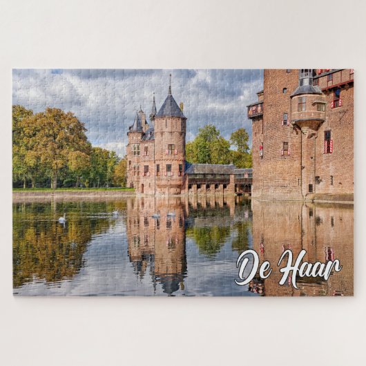 Puzzle De Haar Castle, Utrecht, Netherlands (Horizontal)