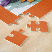 Puzzle de Halloween Highland Cow (Côté)