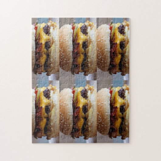Puzzle de hamburger au bacon de Big Bob (Vertical)