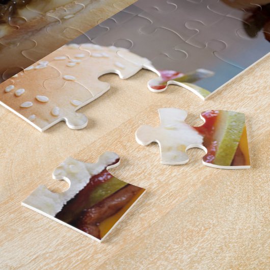 Puzzle de hamburger de Big Bob (Côté)