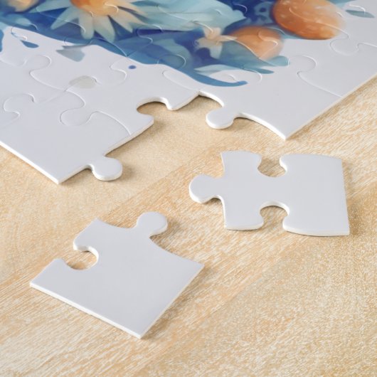 Puzzle de hérisson bleu (Côté)