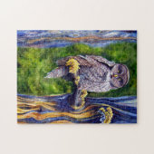 Puzzle de hibou de Whos Lookin (Horizontal)