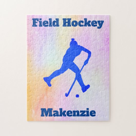 Puzzle de hockey sur gazon pour filles (Vertical)