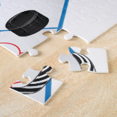 Puzzle de hockey sur glace (Côté)