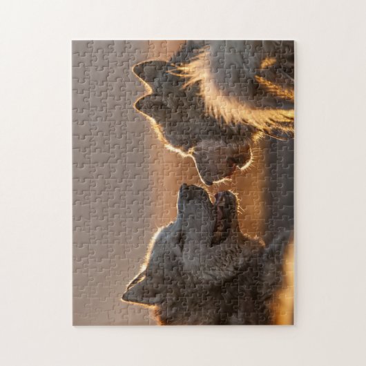 Puzzle de Huskies (Vertical)