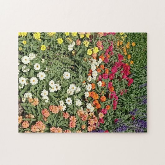 Puzzle de jardin de fleurs (Horizontal)