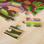 Puzzle de jardin fleuri (Côté)