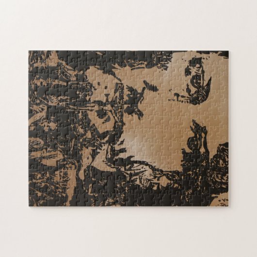 Puzzle de "Jésus" (Horizontal)