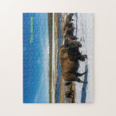 Puzzle de jeu de Buffalo de Yellowstone (Vertical)