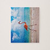 Puzzle de jeu de Flamant rose (Vertical)