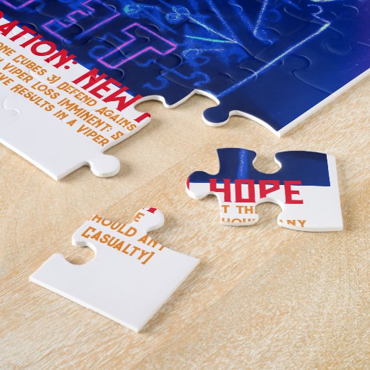 Puzzle de jeu de labyrinthe de bataille spatiale (Côté)