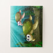 Puzzle de jeu Tortues (Vertical)