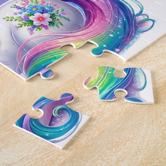Puzzle de jeu Unicorn (Côté)
