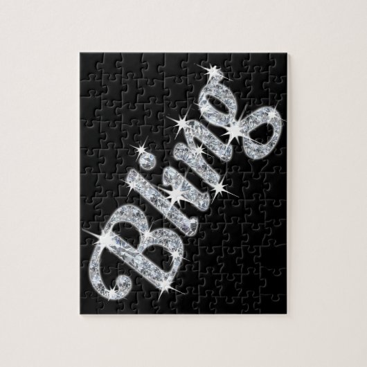 Puzzle de Jig avec design de faux diamant (Vertical)