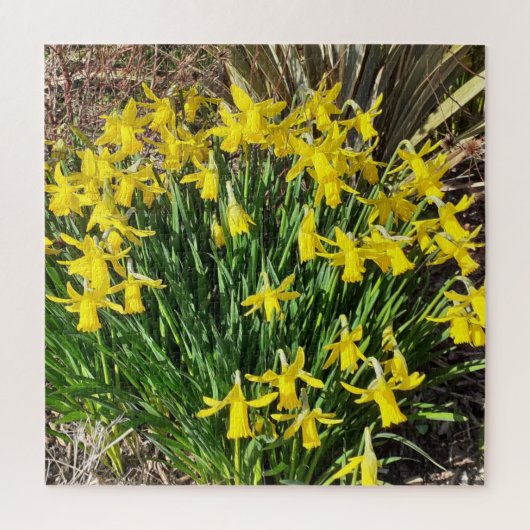 Puzzle de jigsaw jaune printemps (Vertical)
