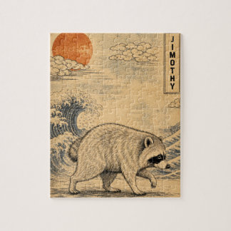 Puzzle de Jimothy Raton laveur – Douce faune de bo
