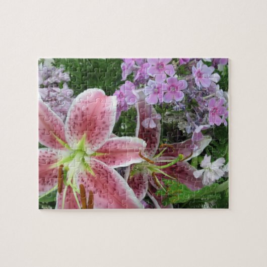 Puzzle de jolies fleurs (Horizontal)