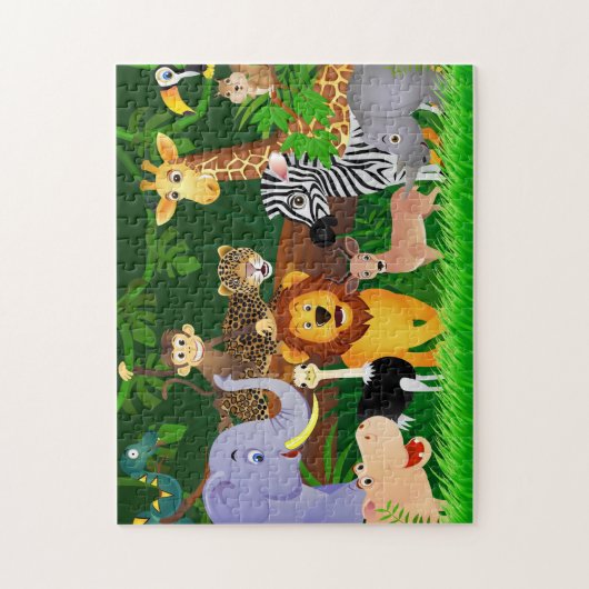 Puzzle de jungle (Vertical)