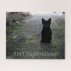 Puzzle de Kitten noir