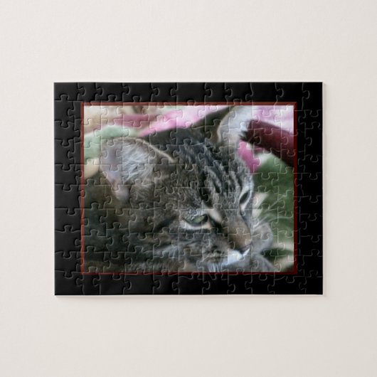 Puzzle de Kitty Tiger Stripe (Horizontal)