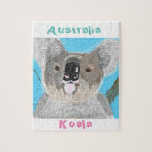 Puzzle de koala - tiré par la main (Vertical)