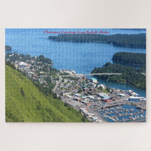 Puzzle de Kodiak Alaska (Horizontal)