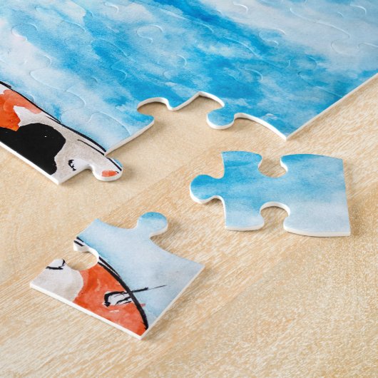 Puzzle de Koi de l'espace (Côté)