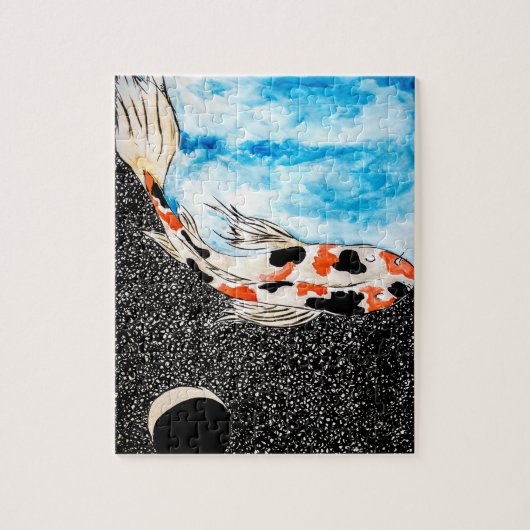 Puzzle de Koi de l'espace (Vertical)