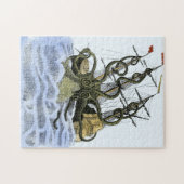 Puzzle de Kraken de sushi superbes de taille bon ! (Horizontal)