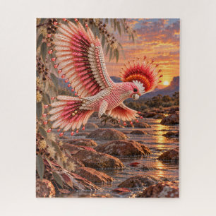 Puzzle de la cacatoès de Major Mitchell