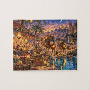 Puzzle de la caravane de lanterne du Fennec du dés