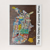 Puzzle de la carte de licence (Vertical)